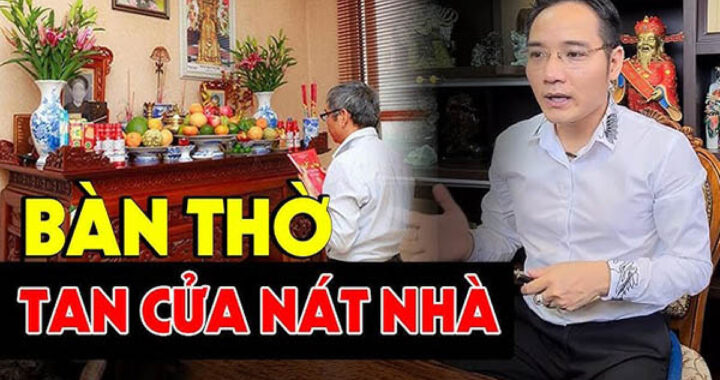 Có 5 thứ trên bàn thờ, nợ nần kéo về, của cải đội nón ra đi