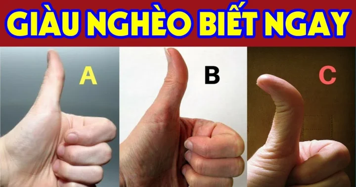 Thầy tướng số nói: Nhìn ngón tay cái biết ngay cuộc đời sang giàu hay nghèo khó, chuẩn hơn nhìn mặt