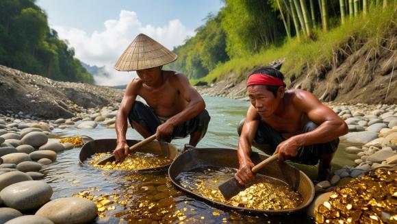 Có một ‘dòng suối chứa 5 tấn vàng’ nhưng không ai dám khai thác, vì sao lại vậy?